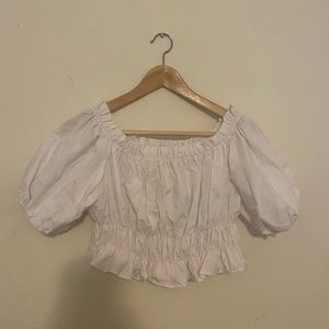 Zara Ruffle Crop Top